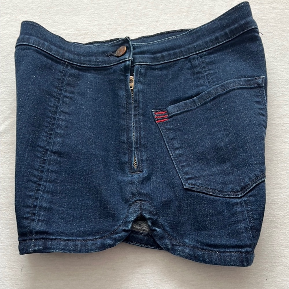Urban Outfitters, BDG, Dolphin Pinup Short, Classic, Denim, Jean, size 25 - Picture 9 of 9